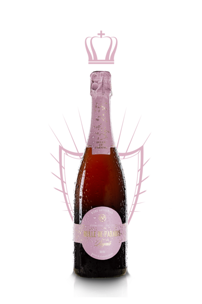 Bière royale rosée artisanale - Domaine Nicolo & Paradis